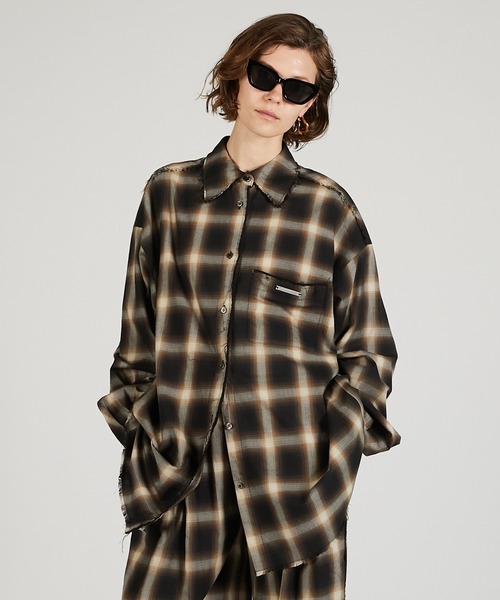 チェックシャツ / Check Shirt（シャツ/ブラウス）｜PRANK PROJECT