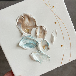 モダンアート 3枚セット 24×24㎝ テクスチャーアート 現代アート 抽象