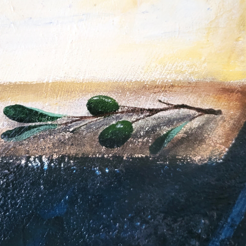 戦場に在る静寂の時 / モダン画 キャンバス 145×112㎝ F80号 原画限り