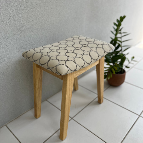 ミナペルホネン タンバリン dop エクリュ スツール ハンドメイド