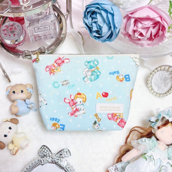 ハローベイビー トートバッグ ファーチャーム付き ピンク ベビーピンク