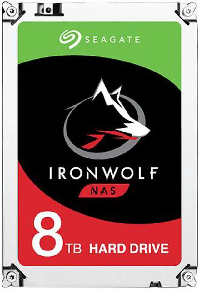 Seagate IronWolf 8TB NAS Hard Drive 7200 RPM 256MB Cache SATA 6.0