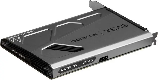 EVGA NU Audio Card, 712-P1-AN01-KR, Lifelike Audio, PCIe, RGB LED