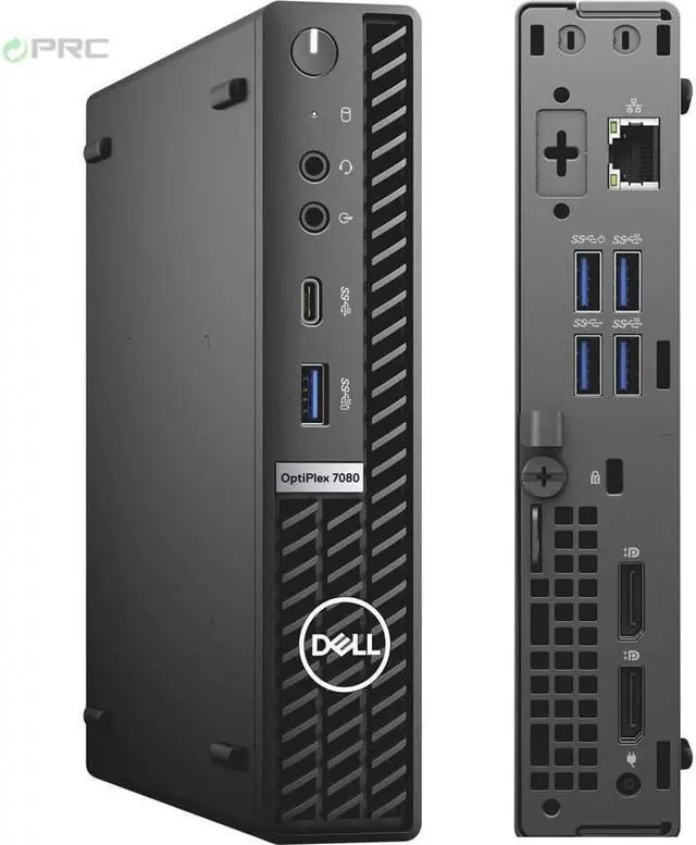 Refurbished: Dell OptiPlex 7080 5080 3080 Micro Form Factor PC