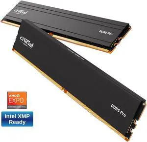 Crucial 32GB (2 x 16GB) DDR5 5600 (PC5 44800) Desktop Memory Model