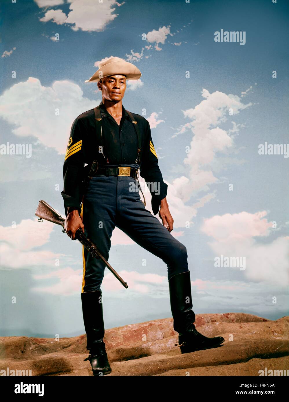 Woody Strode / Sergeant Rutledge / 1960 directed by John Ford