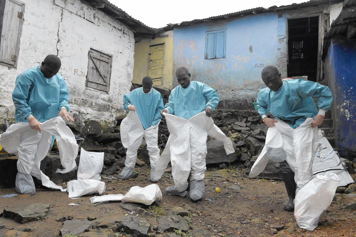 Health workers in Liberia's Ebola outbreak often ostracized - Los
