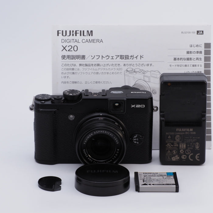 FUJIFILM フジフイルム デジタルカメラ X20B ブラック F FX-X20 B