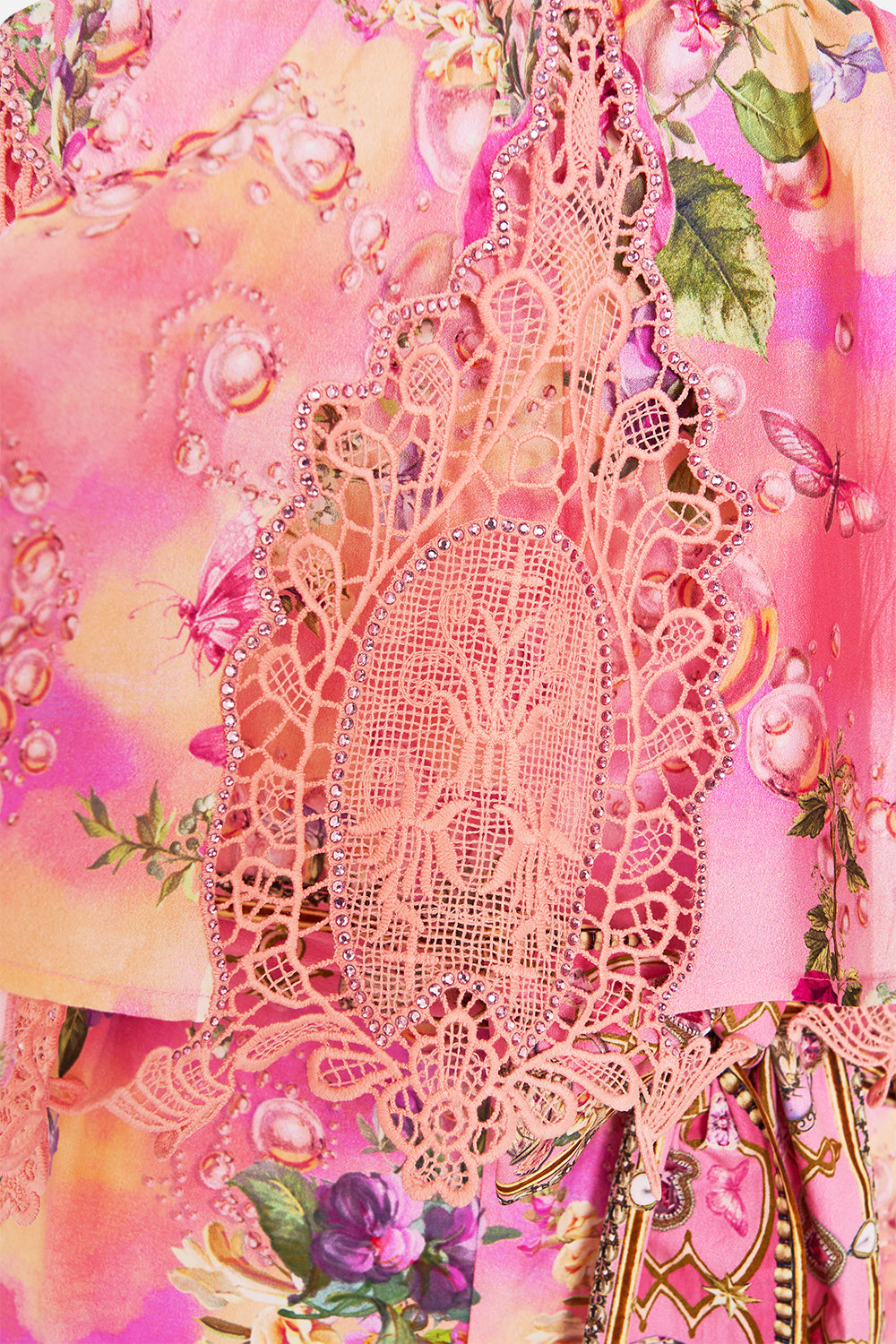 The Totally Ozmopolitan Strapless Jumpsuit With Frill | CAMILLA US