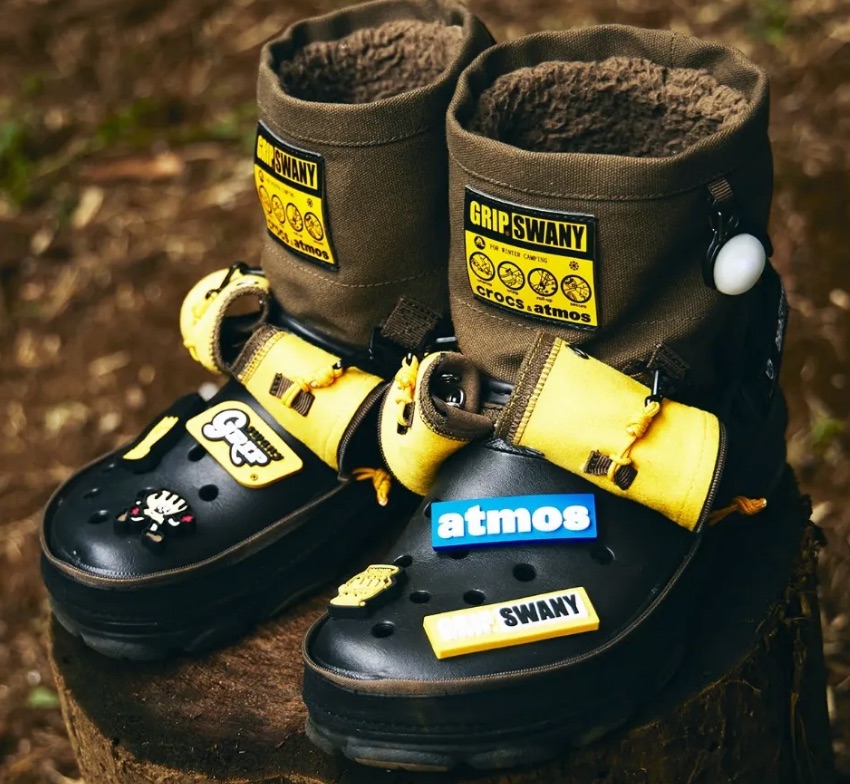 グリップスワニー×アトモス×クロックス「Classic All Terrain Clog