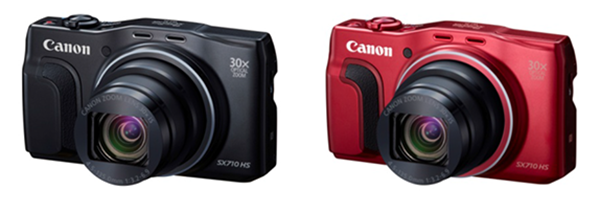 キヤノン：スリムボディーに光学30倍ズームレンズを搭載した“PowerShot