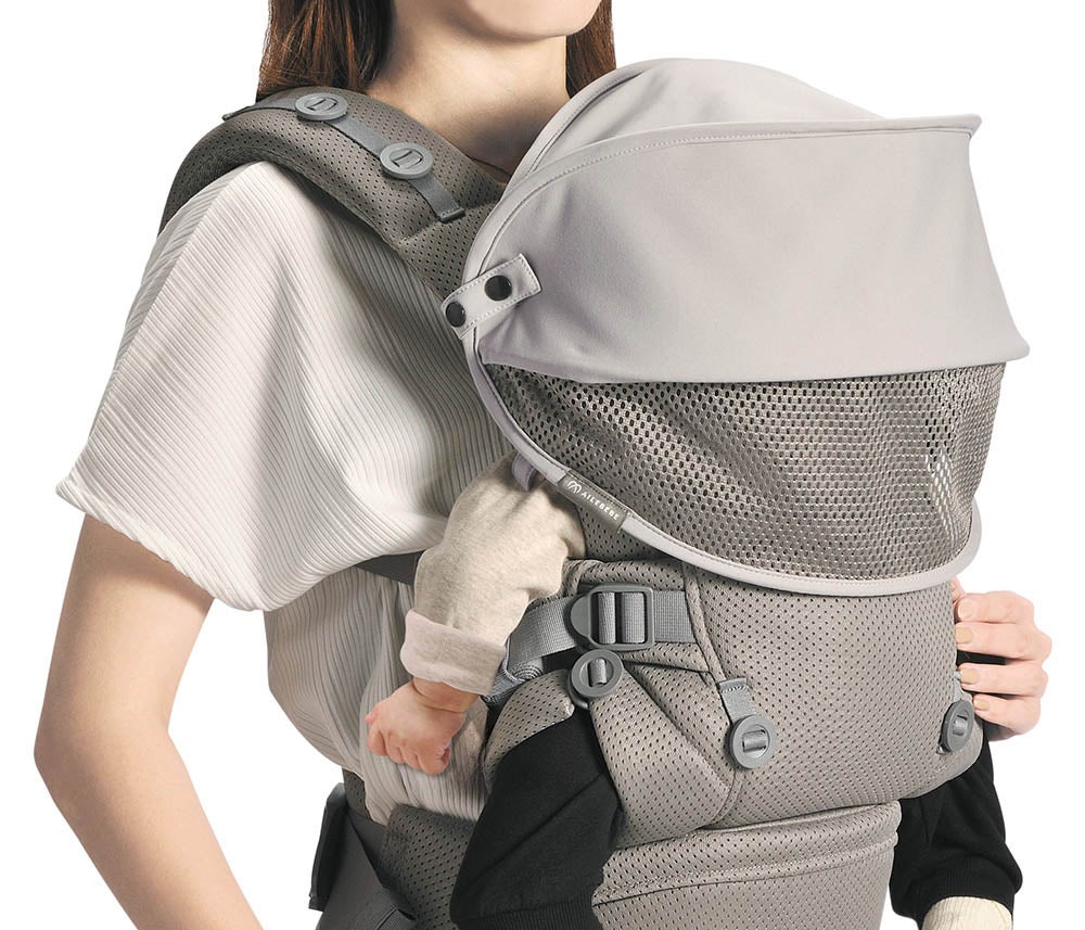 BB992 エールベベ・ヒヨケハグ ニュアンスグレー | カーメイト 公式