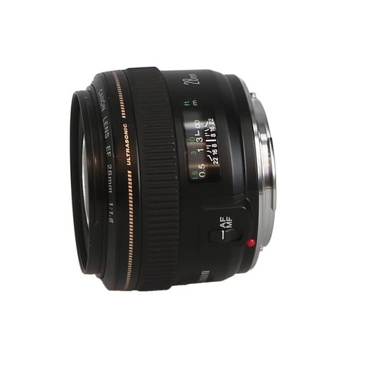 Canon 28mm f/1.8 USM EF-Mount Lens {58}