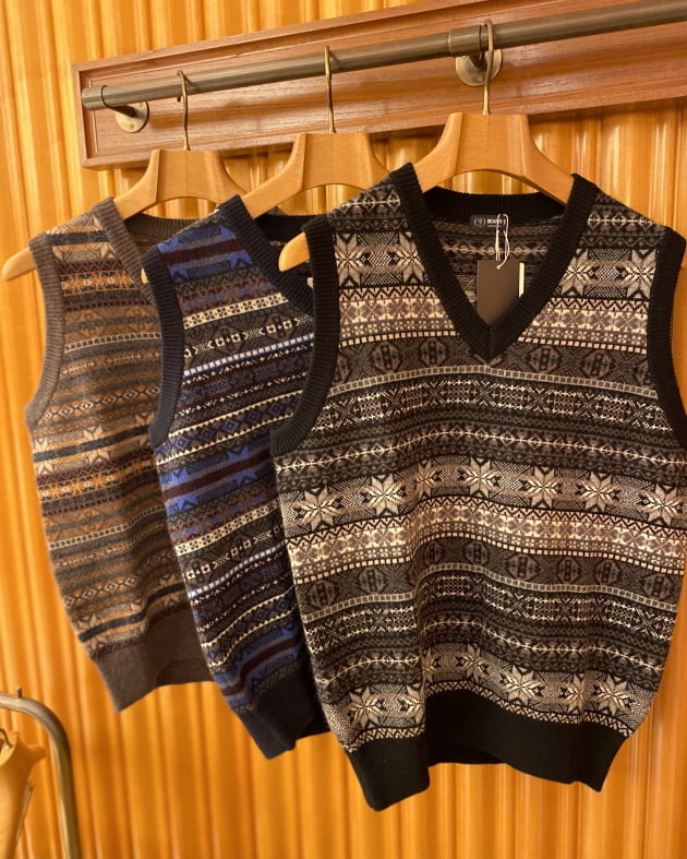 BEAMS F＞ フェアアイルニットベスト｜ビームス ライフ 横浜｜BEAMS