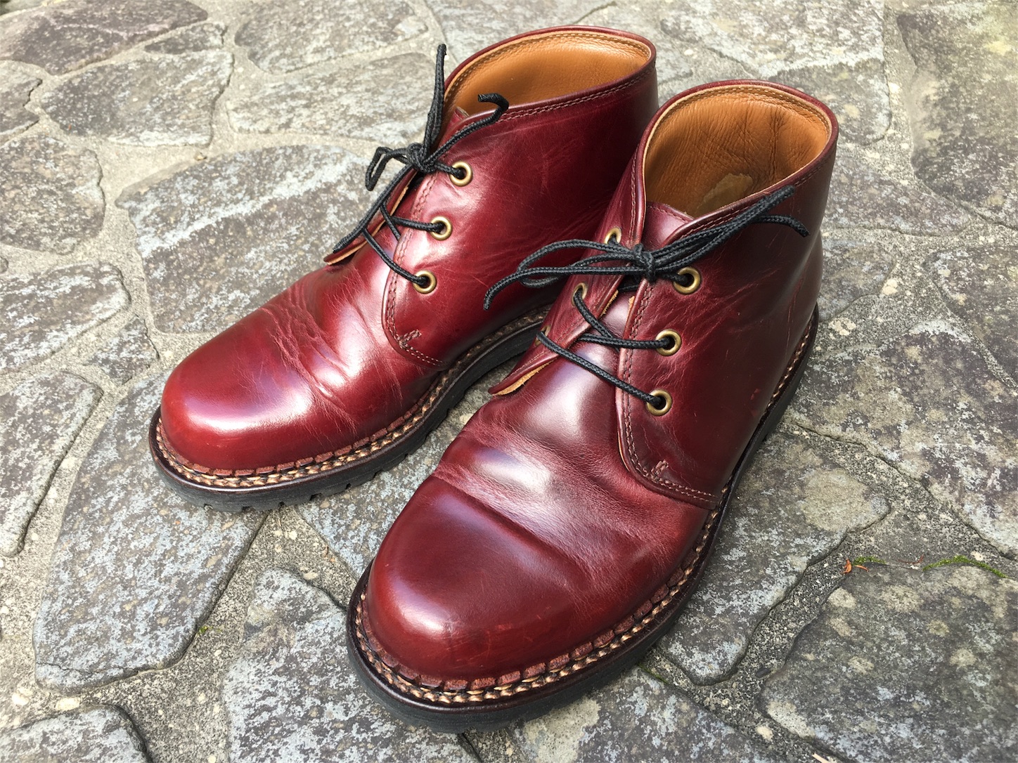 安藤製靴 250 - FADED BLUE