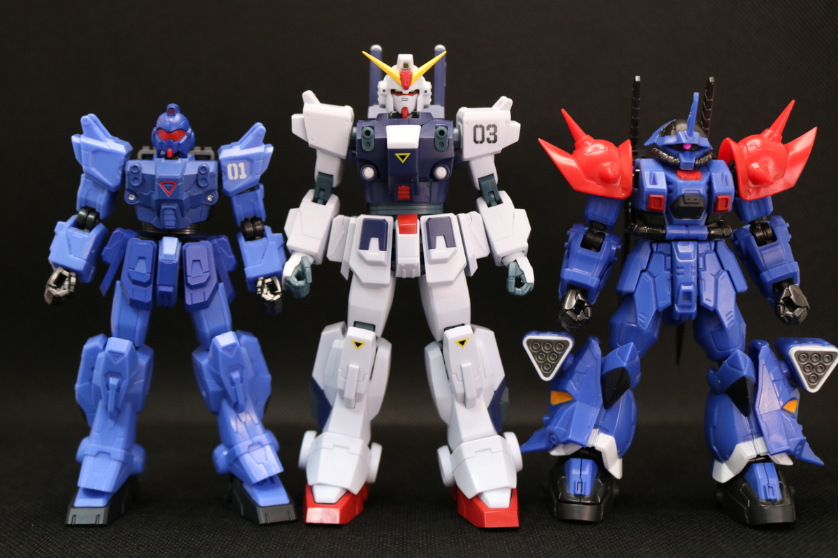 Gフレーム ブルーディスティニー1号機 イフリート改 で遊ぶ - たなかの