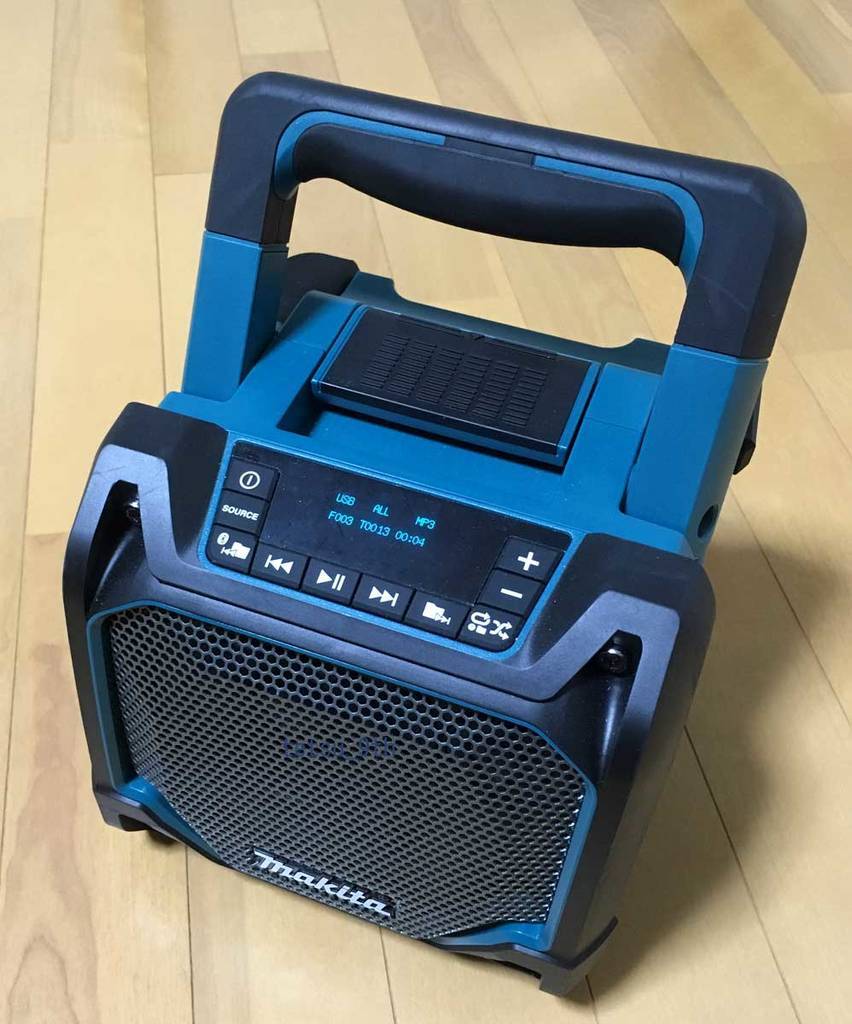 マキタスピーカー MR202 音響特性 - □□□tetsu_9thの目指せXXX万Blog