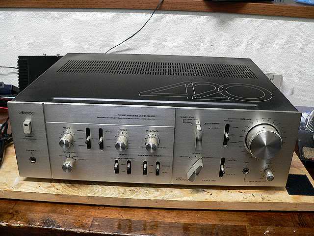 TOSHIBA Aurex プリメインアンプ SB-420の修理 ―その1― - TomのブログⅡ