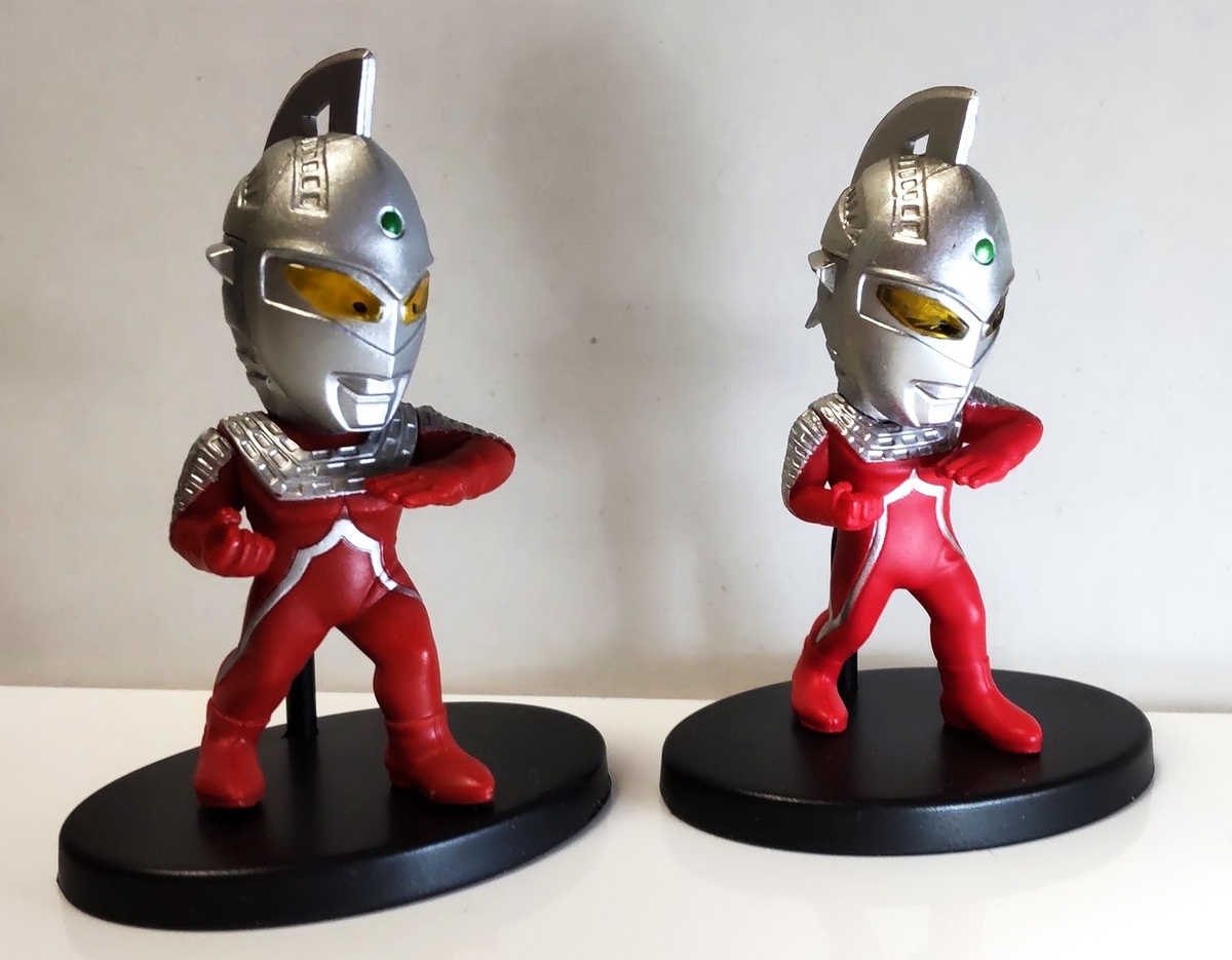 セブンだけで3種類(笑) コンバージモーションウルトラマン9