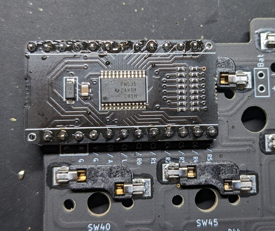 自作キーボードキット『7sProMax』ビルドガイド - 自作キーボード温泉