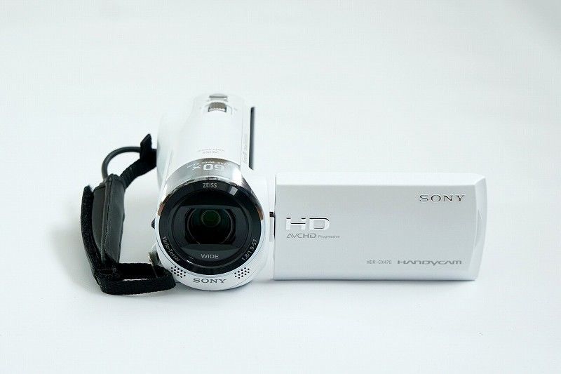 超絶コスパのビデオカメラ【SONY HDR-CX470】レビュー。軽量小型で安い