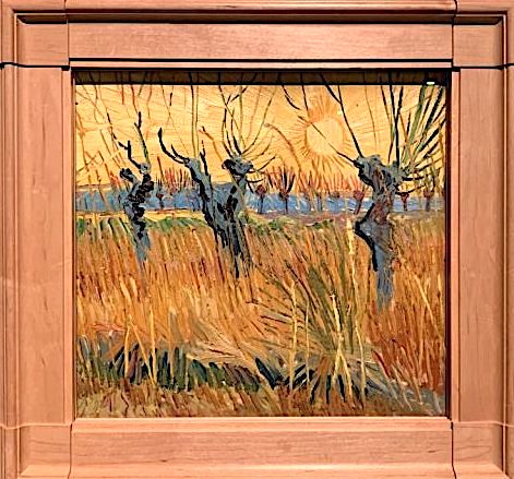 ゴッホ《日没の柳》が映す生命の炎、燃え尽きる夕陽、甦る大地