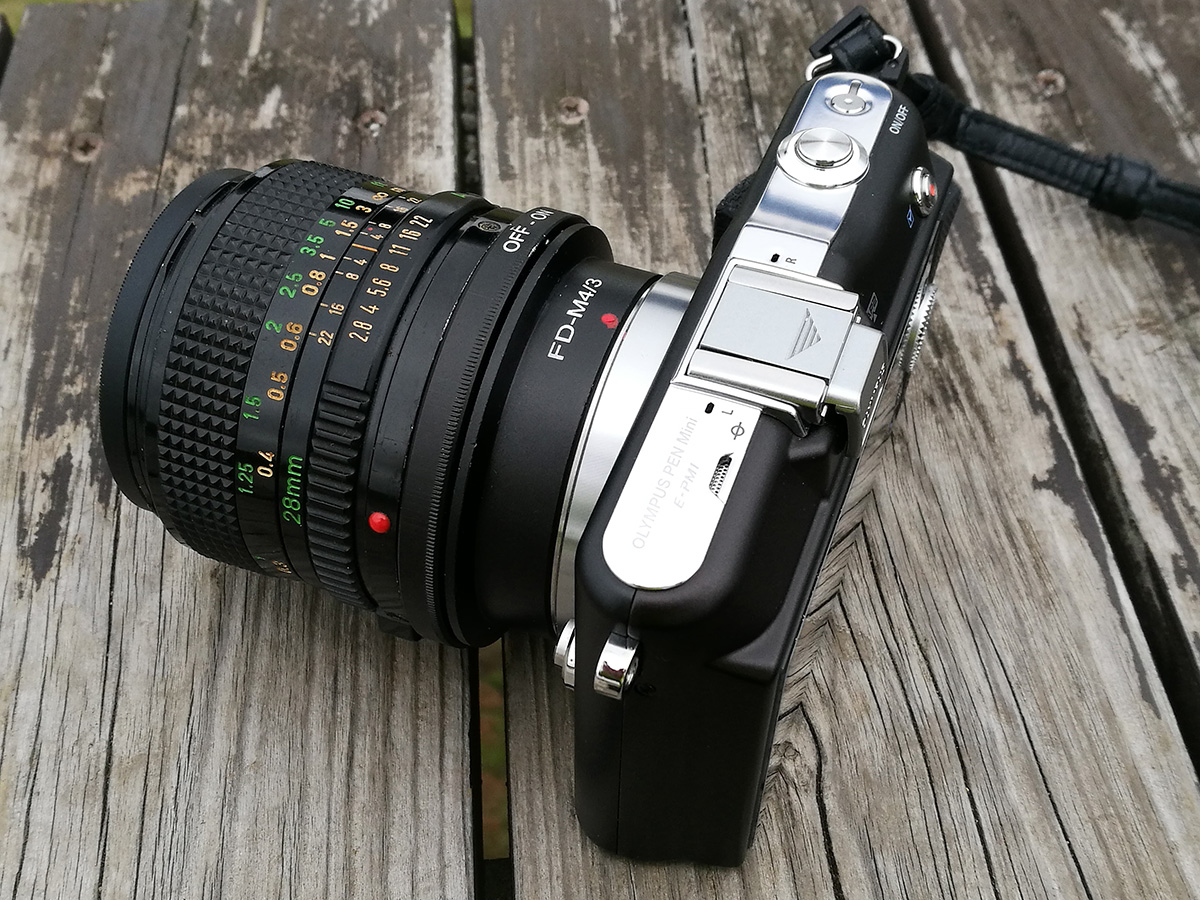 Canon New FD 28mm F2.8』の試写 - フォト・ディレッタント