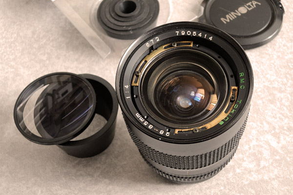 RMC TOKINA 28-85mm/F4 (Model MXZ285)」分解・清掃・撮影 - 虹色