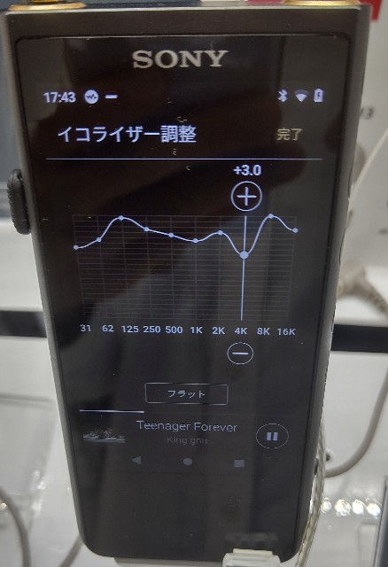 ZX300、ZX500の音質が悪いと感じた人は見てください。イコライザーで