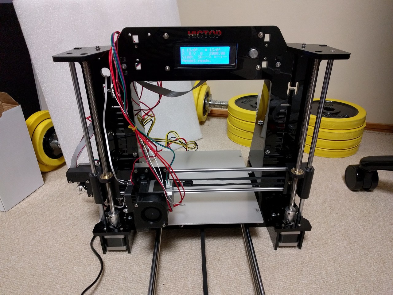 3Dプリンターを買って組み立てるまで（HICTOP RepRap Prusa i3 3dp
