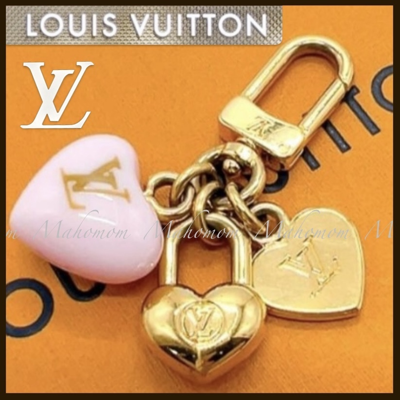 ルイヴィトン ☆ギフト◎ マイクロ チャーム LV ハート (Louis Vuitton