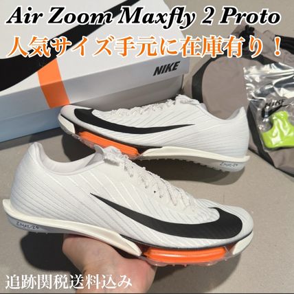 ホワイト（白）系 Nike Air Zoom Maxfly 2(ナイキ エアズームマックス