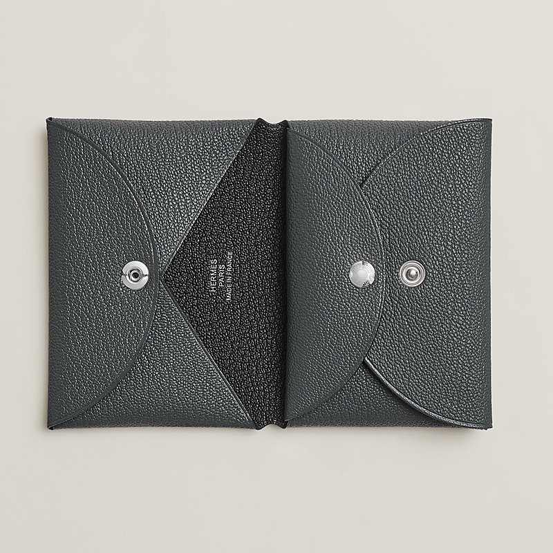 ☆バイカラーで素敵♪【HERMES】カルヴィデュオ カードケース