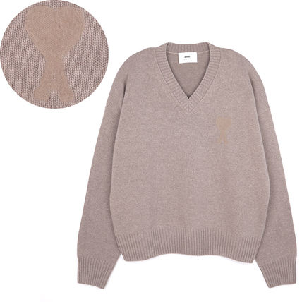 Vネック AMI PARIS(アミ パリス) ニット・セーター(レディース