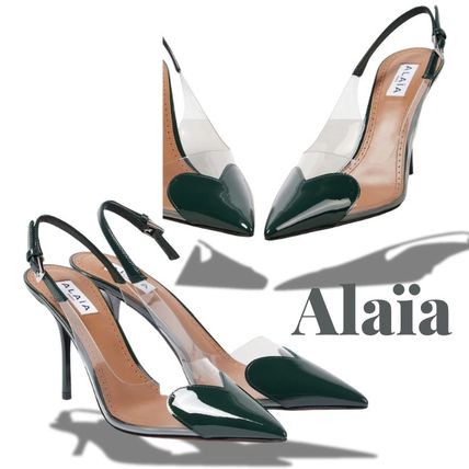 25.5cm ALAIA LE COEUR(アライア) サンダル・ミュール(レディース