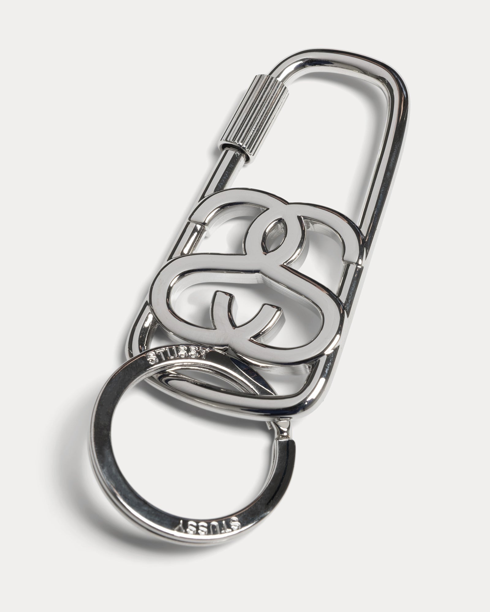 STUSSY】25ss SS LINK TWIST CARABINER (STUSSY/キーケース
