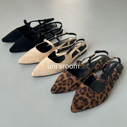 レオパード（ヒョウ柄） フラットシューズ(レディース) - ブランド通販