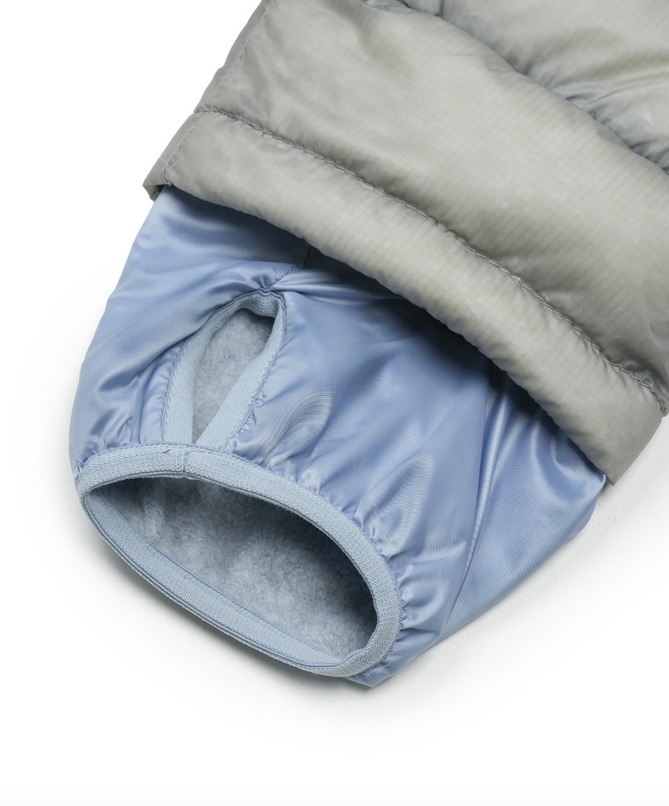 Sansan Gear】Suffix Puffer Jacket Grey 25FW◇大人気 (San San Gear