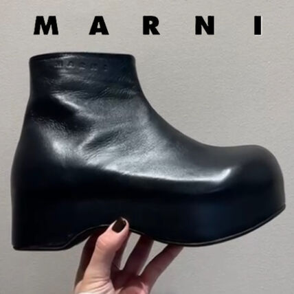 サイドゴア MARNI(マルニ) ブーツ(レディース) - ブランド通販のBUYMA