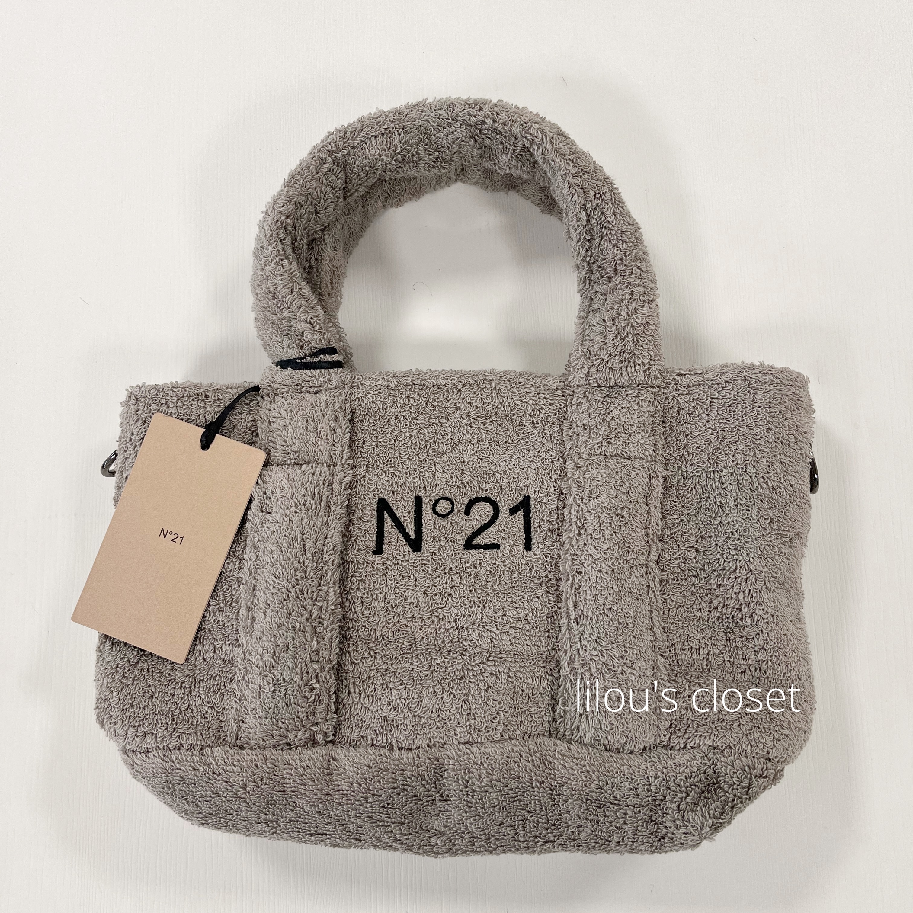 人気コラボ26SS【N°21】【育てるタオル】TOTE BAG (N21 numero ventuno