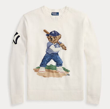 ベア ホワイト（白）系 L Ralph Lauren(ラルフローレン) ニット