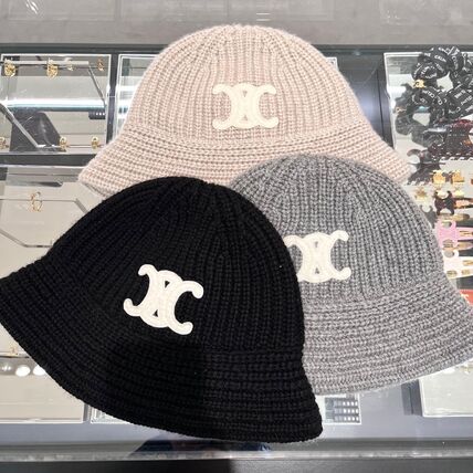 バケットハット CELINE(セリーヌ) ニットキャップ・ビーニー