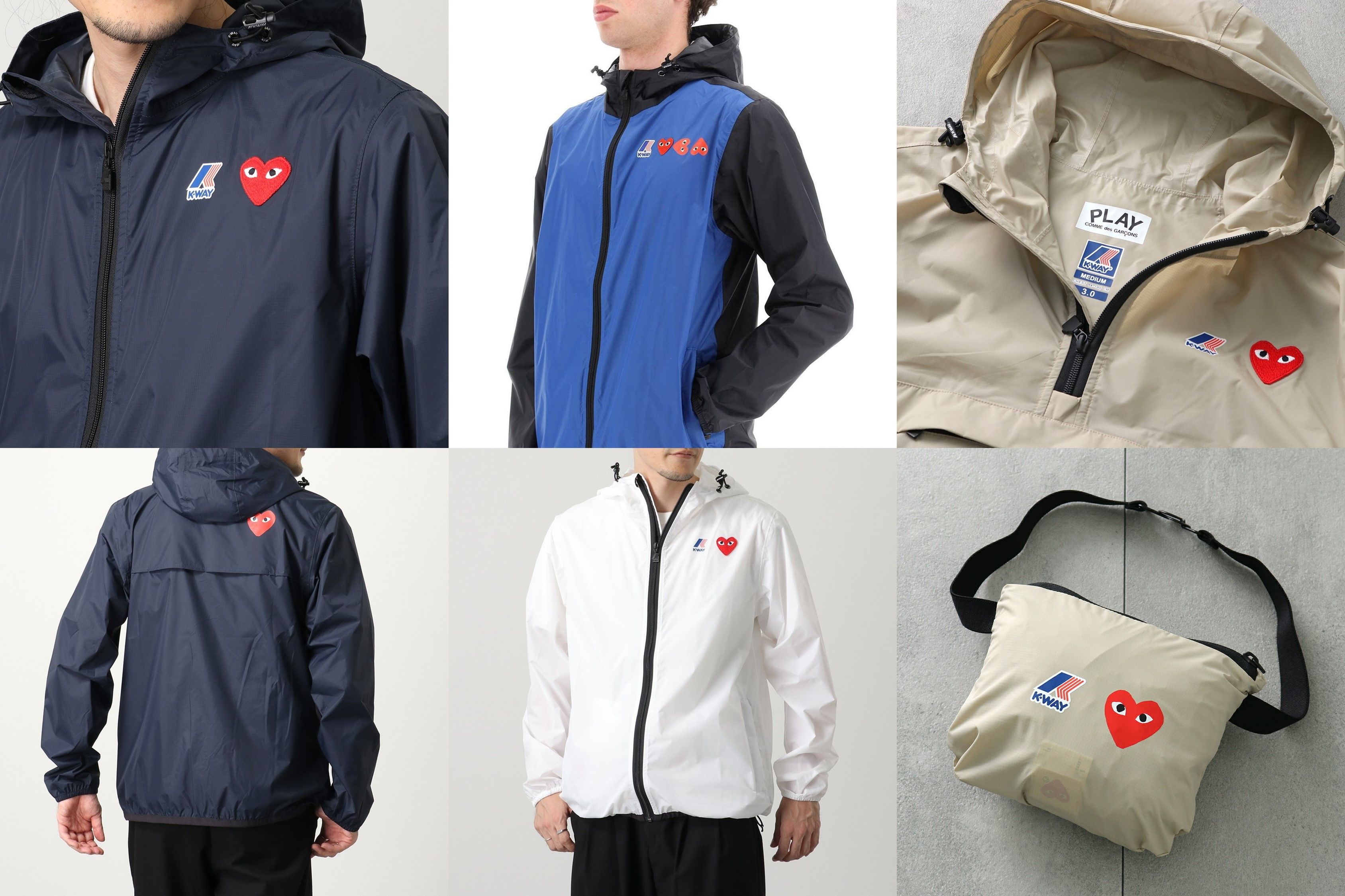 穴場コラボ】COMME des GARCONS(ギャルソン)×K-Wayのテックアウターが