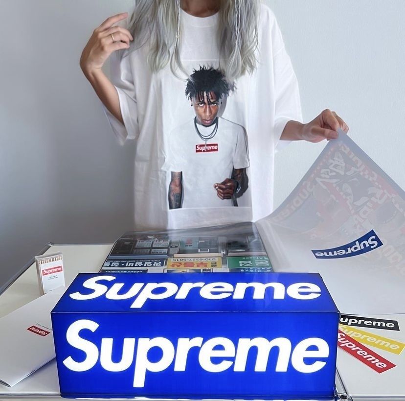 希少】Supreme Box Logo Lamp シュプリーム (Supreme/インテリア雑貨