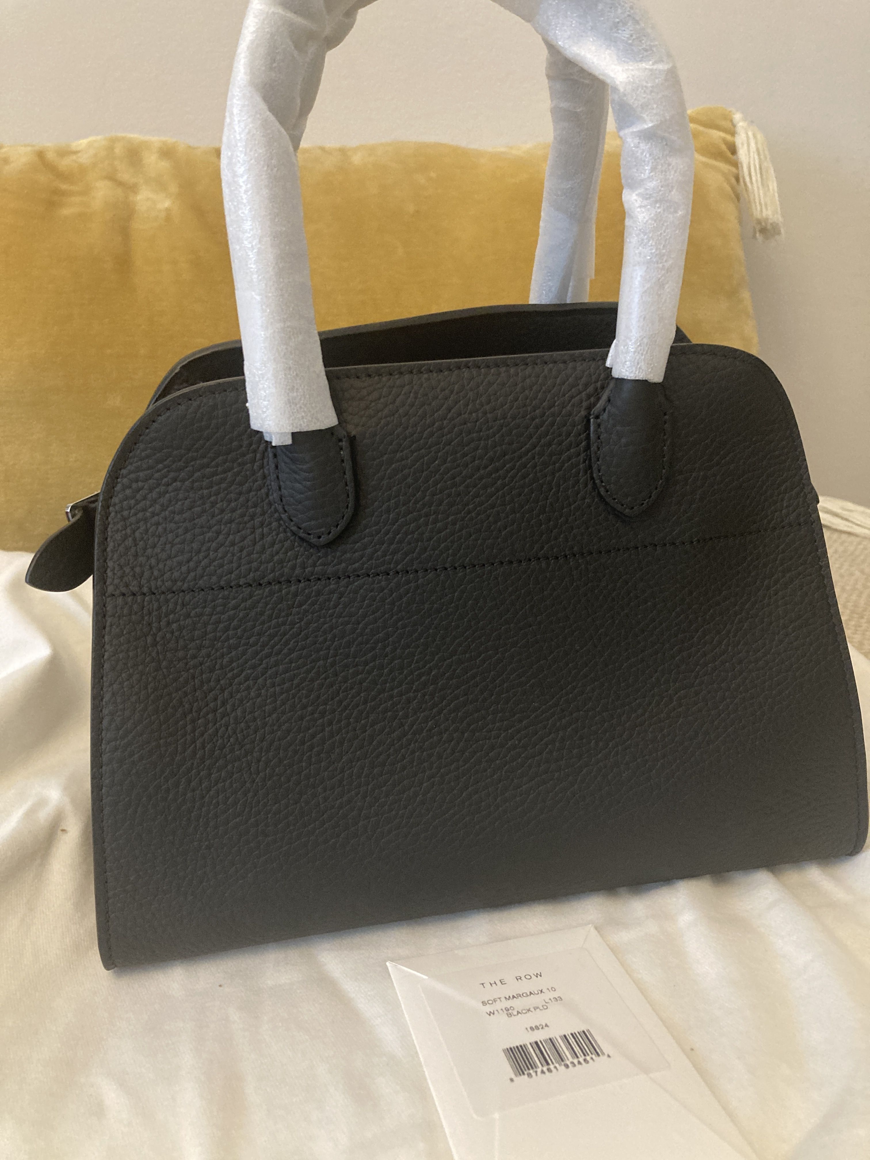セレブご用達】The Row マルゴー10 ハンド レザーバッグ 2色 (The Row