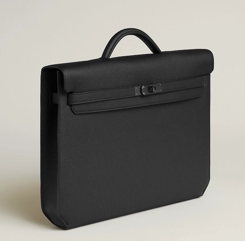 Hermes】ケリー デペッシュ 36 モノクローム ブリーフケース (HERMES