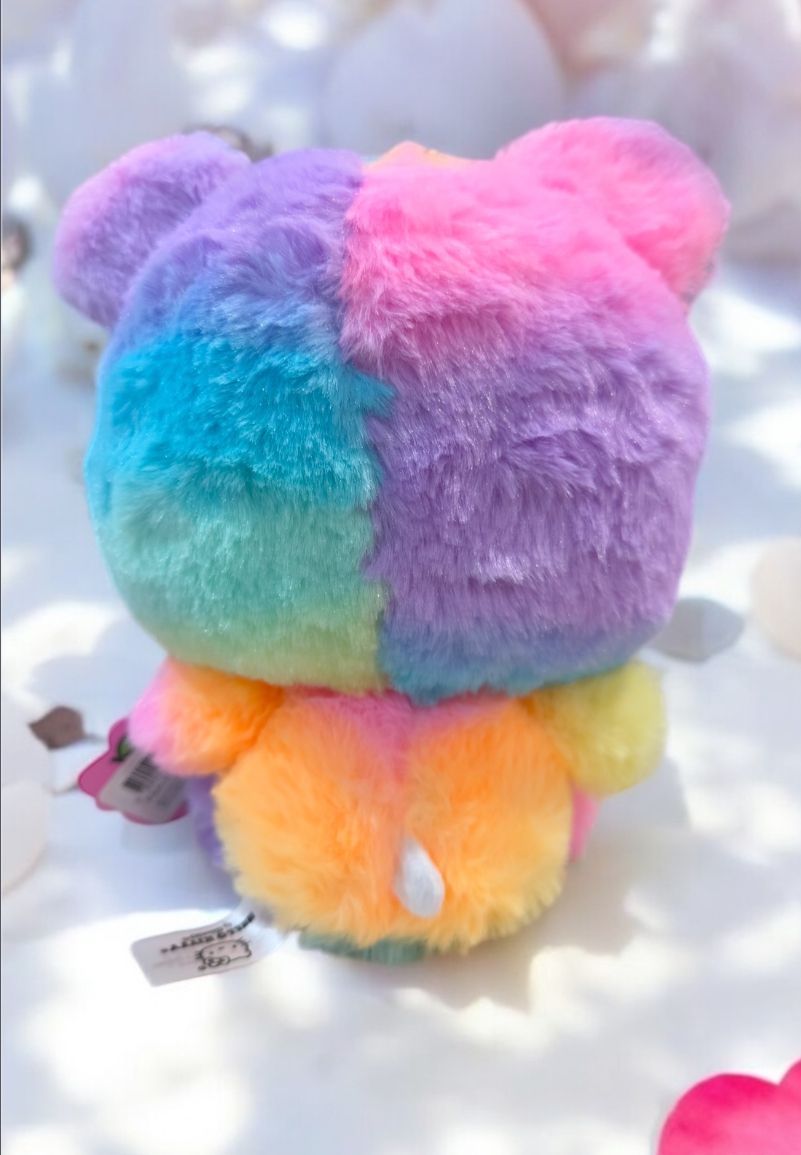 アメリカ限定☆Hello Kitty レインボーシャーベット ぬいぐるみ (Hello