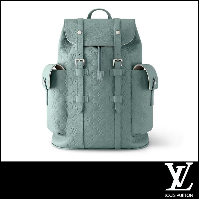 ルイヴィトン】 クリストファー MM ミスティレイク グリーン (Louis