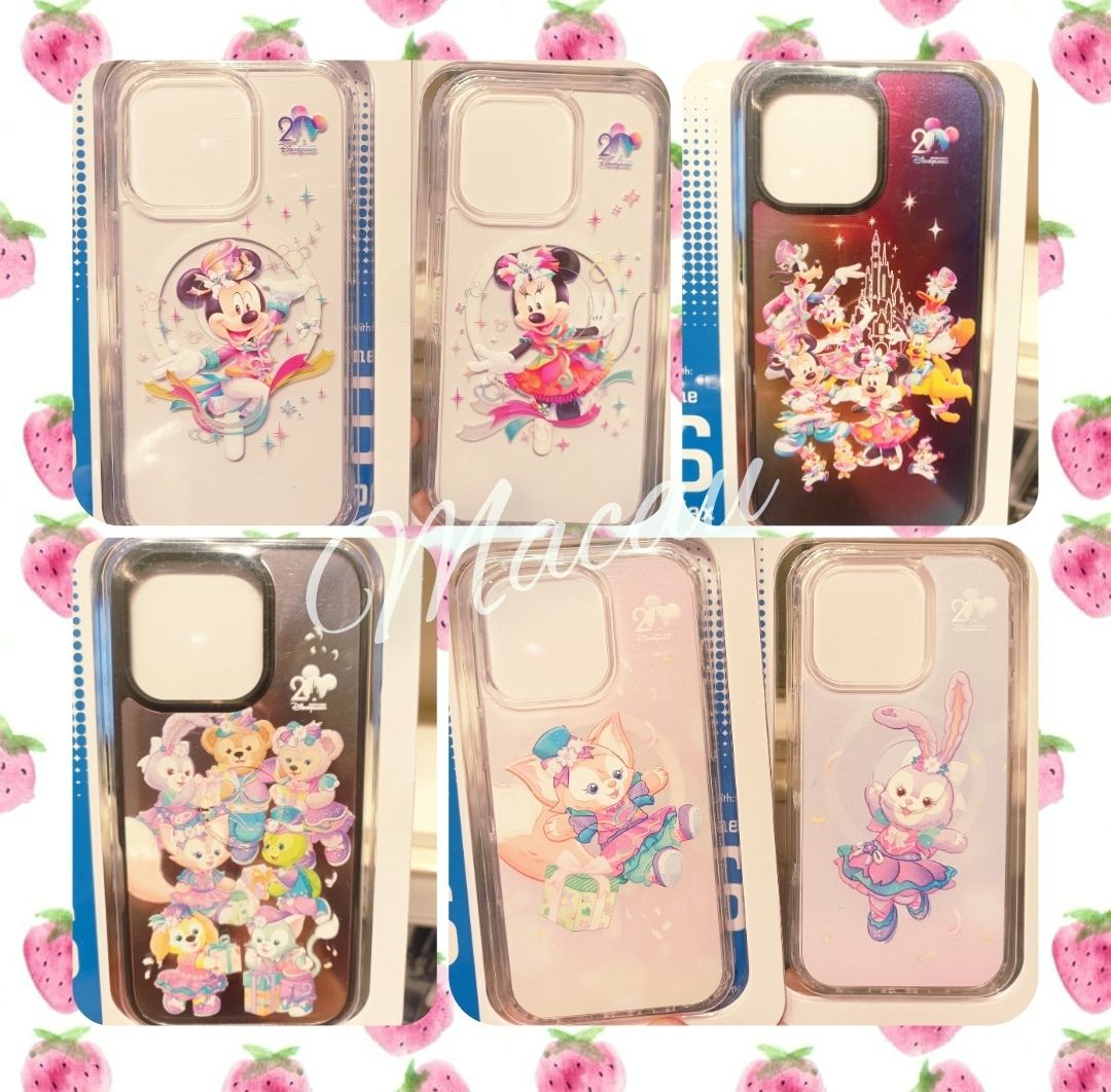 香港ディズニーランド限定☆パーク20周年記念 iPhoneケース (Disney