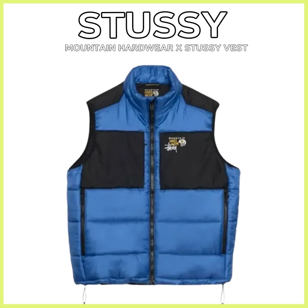STUSSY】 MOUNTAIN HARDWEAR X STUSSY VEST ☆追跡可 (STUSSY/ダウン
